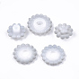 Perles acryliques de style caoutchoutées, perles baies, perles combinés, ronde