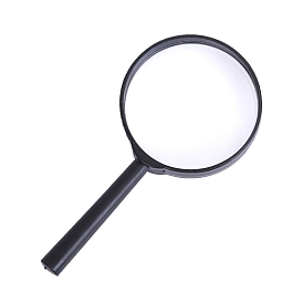 Plastic Magnifying Glass, Handheld Portable Children's Magnifying Glass for Reading Inspection, Hobbies & Crafts