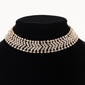 Минималистский воротник-замок, цепочка на ключицу, короткое ожерелье для женщин - модный аксессуар n310