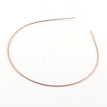 Accesorios de pelo y fornituras de la banda para el cabello de hierro, 120~125 mm