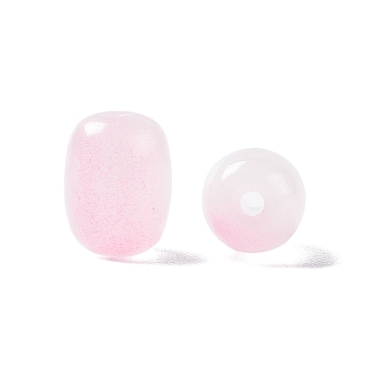 Opaque Glass Beads, Barrel