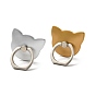 Zinc Alloy Cat Cell Phone Holder Stand Findings, Rotation Finger Grip Ring Kickstand Settings