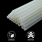 Eco-Friendly Plastic Glue Sticks, Use for Glue Gun, 300x7mm, about 40strands/500g