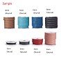 Braided Cowhide Cord, Leather Jewelry Cord, Jewelry DIY Making Material