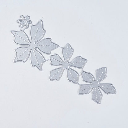 Carbon Steel Cutting Dies Stencils, for DIY Scrapbooking/Photo Album, Decorative Embossing DIY Paper Card, Flower, Flower