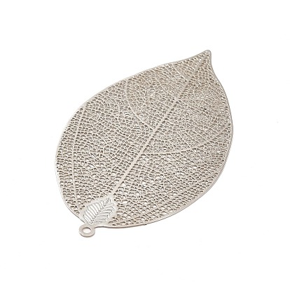 Стеллаж покрытие латунь филигрань большие подвески, долговечный, лист прелести