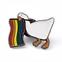 Эмалированная булавка с изображением животных, броши, брошь из черного сплава для электрофореза для рюкзака, одежды