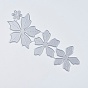 Carbon Steel Cutting Dies Stencils, for DIY Scrapbooking/Photo Album, Decorative Embossing DIY Paper Card, Flower, Flower