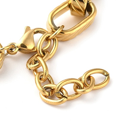 304 Stainless Steel Box Chain Bracelet