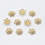6-Petal Brass Caps, Long-Lasting Plated, Nickel Free, Flower