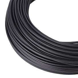 BENECREAT Rubber Covered Aluminum Wire, Bendable Metal Craft Wire, for Making Dolls Skeleton DIY Crafts