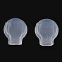 Clip en silicone confortable sur les coussinets de boucle d'oreille, coussins doux anti-douleur de style poche pour boucles d'oreilles à clip