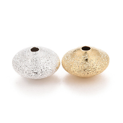Eco-Friendly Brass Beads, Long-Lasting Plated, Lead Free & Cadmium Free, Bicone