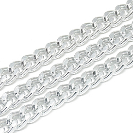 Chaînes gourmettes en aluminium non soudées