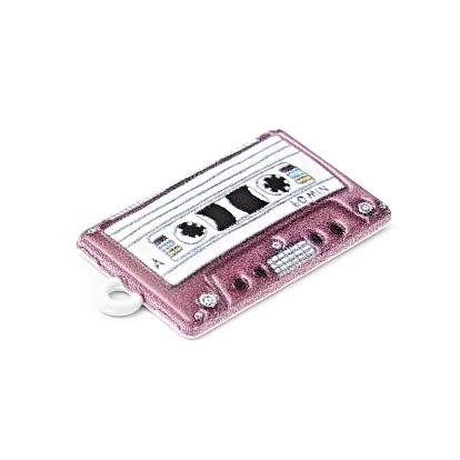 Pendentifs en alliage imprimés, cassette, platine