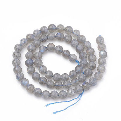 Natural Labradorite Beads Strands, Round