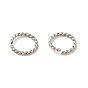 304 Stainless Steel Open Jump Rings, Spiral