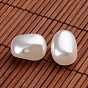 Acryliques perles imitation de perles, ovale, 18x13~14mm, trou: 2 mm, environ 255 pcs / 500 g