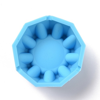 5~10 Petals Inverted Flower Base Silicone Cups, Resin Craft Tool, Fluid Art Dividing Cup Auxiliary Tool