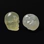 Натуральный новый нефрит бисер, Хэллоуин череп
