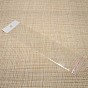 Transparent Rectangle Self Adhesive Cellophane Bags for Necklace Display Cards, 27.5x6.5cm, Unilateral thickness: 0.2mm, Inner measure: 22.5x6.5cm