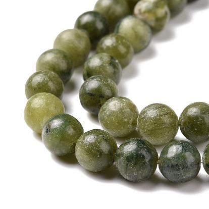 Natural Gemstone Beads, Taiwan Jade, Natural Energy Stone Healing Power for Jewelry Making, Round