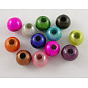Spray Painted Acrylic Beads, Miracle Beads, Bead in Bead, Round, 18mm, Hole:2mm