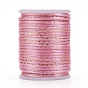 Polyester Cord, with Gold Metallic Cord, Chinese Knotting Cord