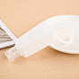 Plastic Hand Sanitizer Bottle with Silicone Cover, Portable Travel Squeeze Bottle Keychain Holder