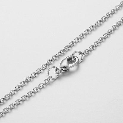 Модный легкосплавные сердце лассо ожерелья, с подвеской, трос из нержавеющей стали и латунные застежки, 18.1 дюйм