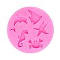 Food Grade Silicone Molds, Fondant Molds, For DIY Cake Decoration, Chocolate, Candy, UV Resin & Epoxy Resin Jewelry Making, Marine Organism