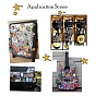 Halloween Colorful Self-Adhesive Picture Stickers, Vinyl Waterproof Decals, for Water Bottles Laptop Phone Skateboard Decoration