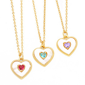 Ожерелье с подвеской в виде сердца для лучших друзей - уникальный дизайн, ювелирные изделия в форме сердца любви (nkn52)