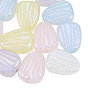 Perlas de acrílico chapadas en arco iris iridiscentes, perlas de brillo, lágrima
