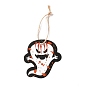 12 styles étiquettes en papier thème halloween, avec une corde de chanvre, étiquettes cadeaux étiquettes suspendues pour la décoration d'halloween
