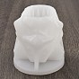 Origami Style Dog/Cat/Bear DIY Silicone Candle Molds, for Scented Candle Making