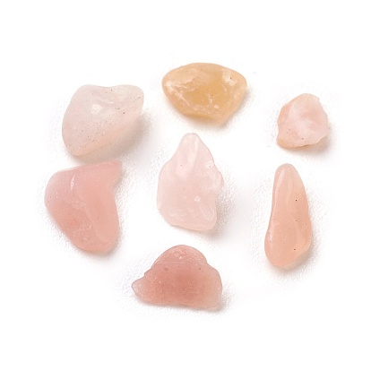 Natural Pink Opal Beads, No Hole/Undrilled, Chip