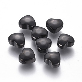 Ion Plating(IP) 304 Stainless Steel Beads, Faceted, Heart