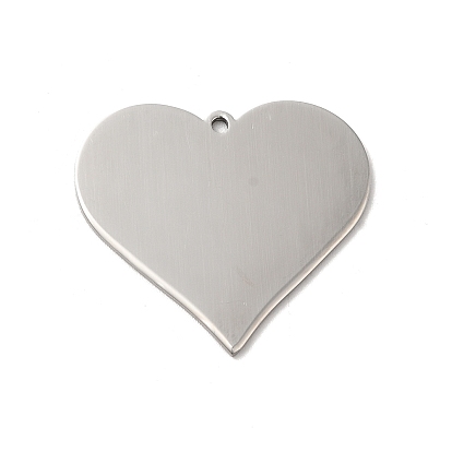 304 Stainless Steel Pendants, Manual Polishing, Heart with Word Best Friends/ Big Knickers Charm