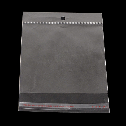 OPP Cellophane Bags, Rectangle, 17.5x13cm, Unilateral Thickness: 0.035mm