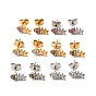 Rhinestone Fishbone Stud Earrings with 316 Surgical Stainless Steel Pins, 304 Stainless Steel Jewelry for Women