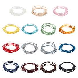 Korean Waxed Polyester Cord Bracelet Making, for Jewelry Making Supplies, Adjustable