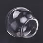Bouteilles de boule de globe en verre soufflé à la main, pour la fabrication de pendentifs pour flacons en verre