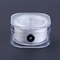 Chaîne de cristal élastique plat, fil de perles élastique, pour la fabrication de bracelets élastiques
