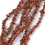 Synthétiques perles goldstone brins, puce