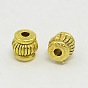 Tibetan Style Barrel Spacer Beads, 5x5x5mm, Hole: 1.5mm, about 560pcs/200g