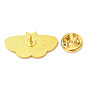 Сплавные эмалевые броши, эмалевый штифт, с клатчем-бабочкой, бабочка, золотые