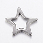 304 Stainless Steel Linking Rings, Star