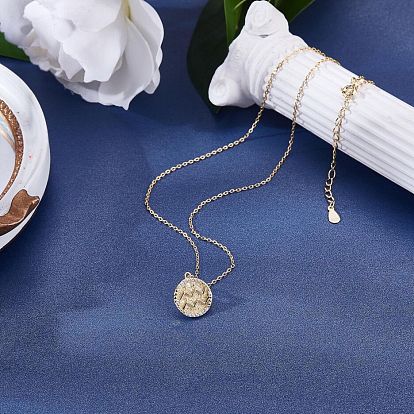 925 стерлингового серебра 12 ожерелье созвездия золото гороскоп знак зодиака ожерелье круглый астрология кулон ожерелье с цирконами подарок на день рождения для женщин мужчин