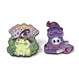 Magic Frog Enamel Pin, Brooch for Backpack Clothes